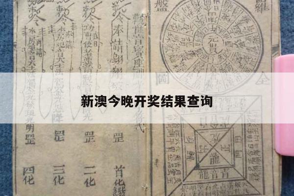 新澳今晚开奖结果查询